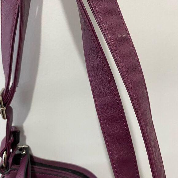 Purple leather gussaci bag - Picture 5 of 10